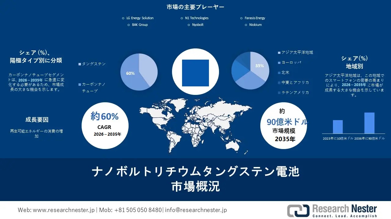 NanoBolt Lithium Tungsten Batteries Market